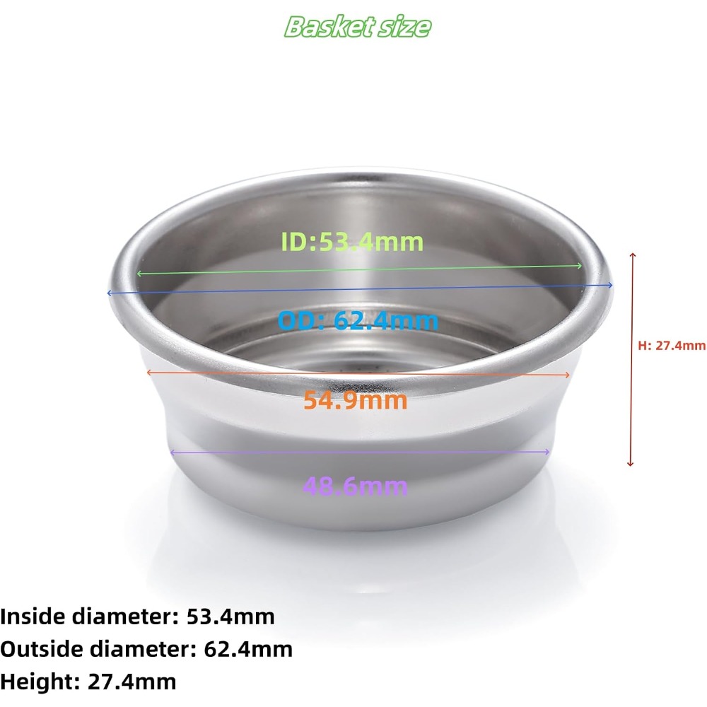 54mm Pressurized Filter Basket - огляд і ціна Breville Espresso Bes870