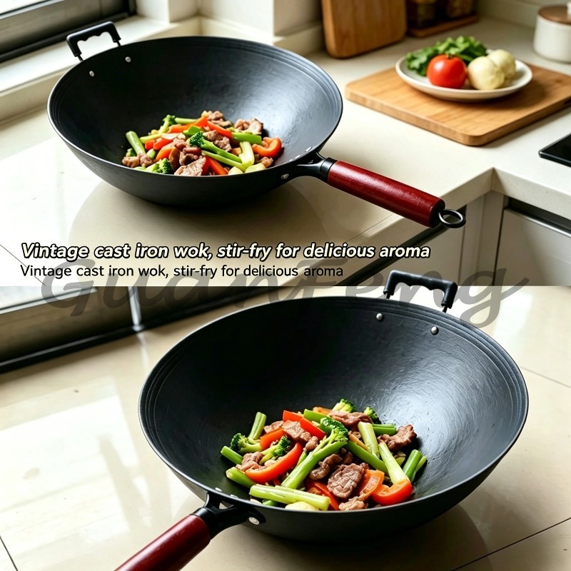Hand-forged Iron Pans, Chinese - огляд і ціна Home Cooking In Chinese