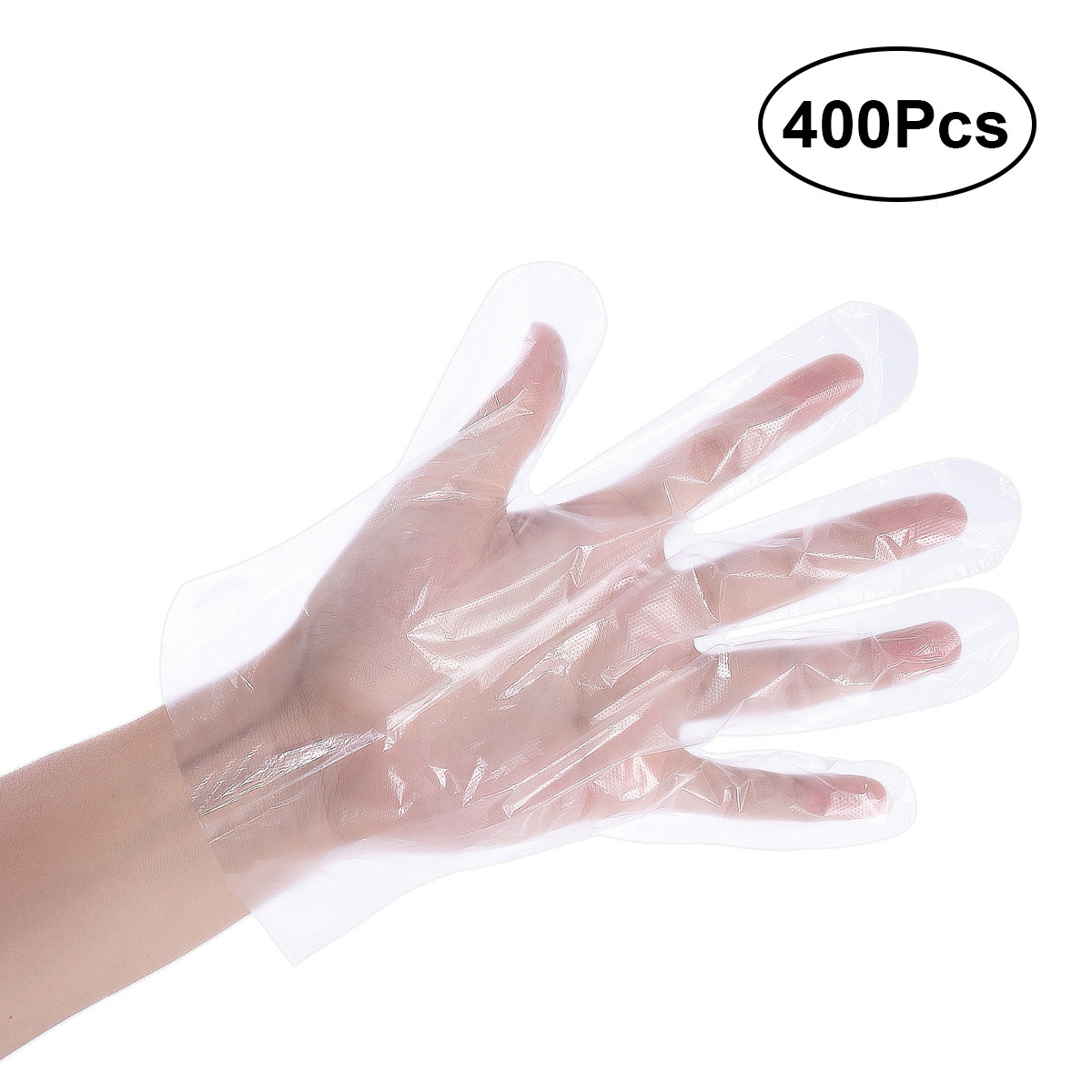 400Pcs Disposable Gloves Pe Pl - огляд і ціна Home Cooking Oil Disposal